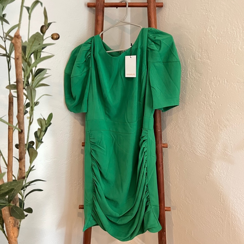 Green Mini Dress